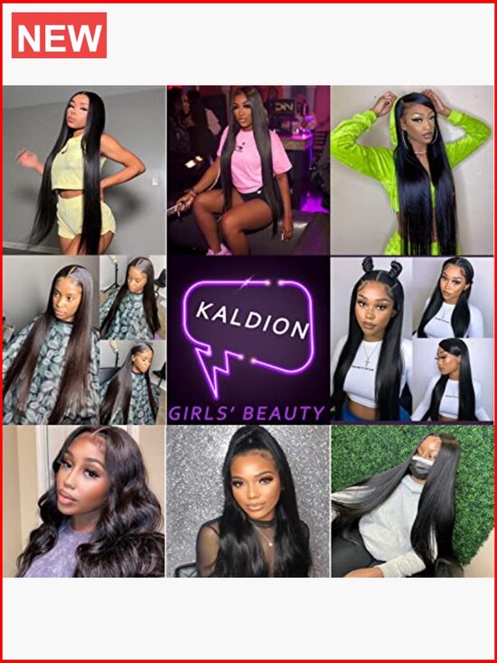 Straight HD Lace Front Human Hair Wig 13x4 Glueless Pre Plucked 180% Density 24